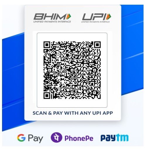 Scan and pay donation QR